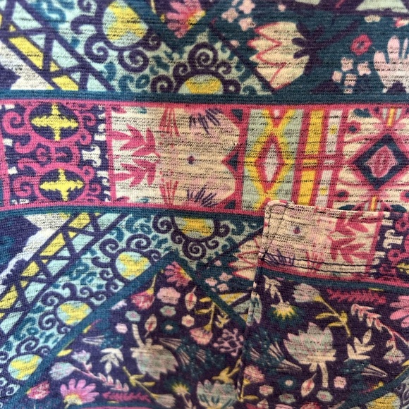 Colorful Geometric Pattern Dress - Picture 2 of 3